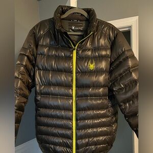 Men’s Spyder Puffer Coat - size XL - “like new” condition